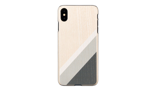 MAN&WOOD SmartPhone case iPhone XS Max gray suit black