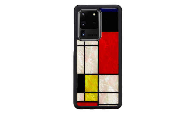 iKins case for Samsung Galaxy S20 Ultra mondrian black