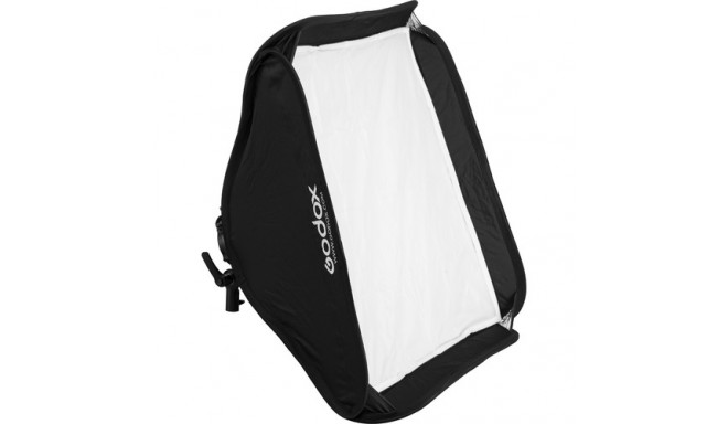 Godox S2 type Bracket Bowens + Softbox 60x60cm + Grid