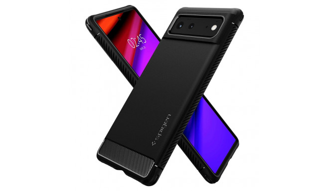 Kaitseümbris Rugged Armor, Google Pixel 6, must, Spigen