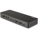 StarTech.com Thunderbolt 3 Dock w/ USB-C Compatibility - Dual Monitor 4K60Hz DisplayPort Laptop Dock