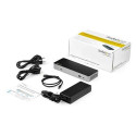 StarTech.com Thunderbolt 3 Dock w/ USB-C Compatibility - Dual Monitor 4K60Hz DisplayPort Laptop Dock