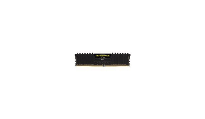Corsair RAM 8GB DDR4 3000MHz 288Dimm Unbuffed 16-20-20-38 Vengeance LPX Black Heat Spreader 1,35V XMP2.0