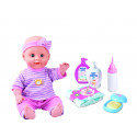 BAMBOLINA baby doll with gift set 36cm, BD1821