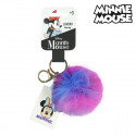 3D Keychain Minnie Mouse 70870 Pompom (White)