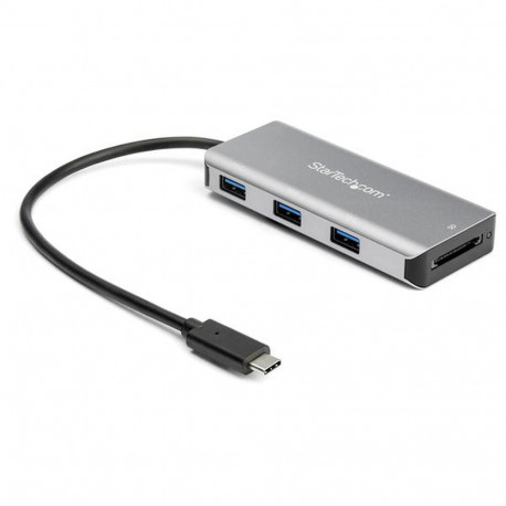 3-Port USB Hub Startech HB31C3ASDMB Hõbe