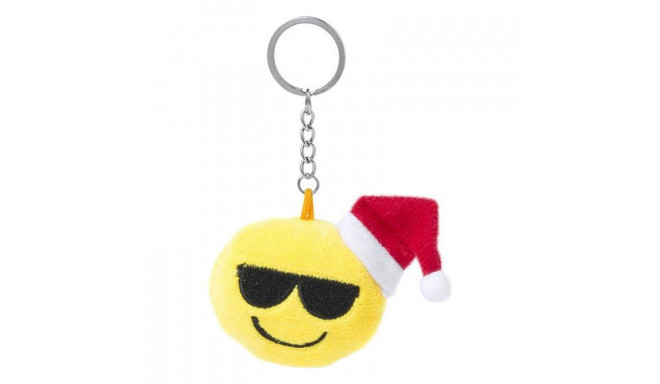 Christmas Emoji Keyring 145469 (Glasses)