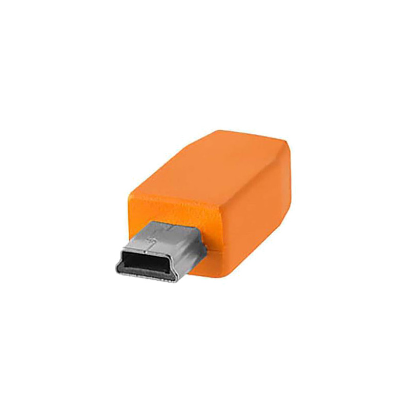 Tether Tools cable USB-C - miniUSB-B 4.6m, orange - Cables