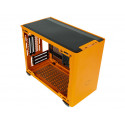 PC CASE COOLER MASTER MASTERBOX NR200P SUNSET ORANGE MINI ITX WINDOW LIMITED EDITION