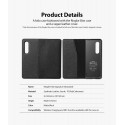 Ringke Folio Signature genuine leather case with flap for Samsung Galaxy Z Fold 3 black 