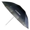 Caruba Paraplu Zilver/Zwart 83cm