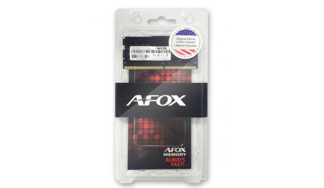 Afox RAM AFSD48VH1P 8GB DDR4 2133MHz SODIMM module
