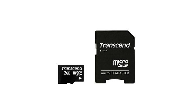 Transcend microSD Flash Card 2GB