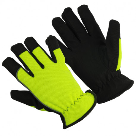 Hard Work töökindad fliisvoodriga polüretaannahast Hi-Vis 0048C 8