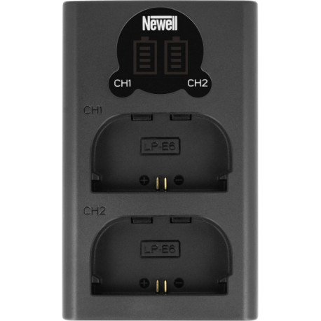 Newell akulaadija DL-USB-C Dual Channel Canon LP-E6