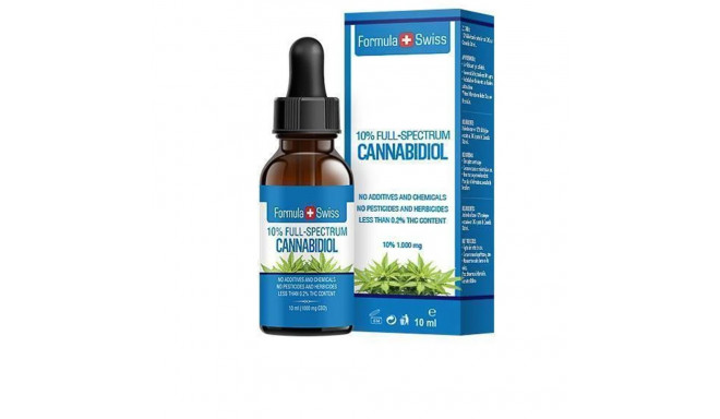 FORMULA SWISS CANNABIDIOL drops 10% CBD hemp seed oil 1000mg