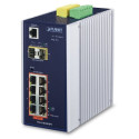 Switch: 8 x 10/100/1000Mbps PoE+, 2 x SFP 1G/2.5G, 1 x RJ-45 console, Layer 2/4, e-Mark