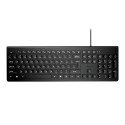 ACME KS11 EN/RU/LT keyboard USB QWERTY English, Lithuanian, Russian Black
