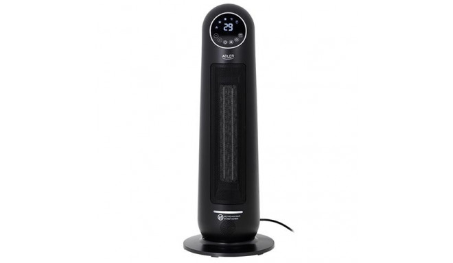 Adler AD 7731 electric space heater Indoor Black 2200 W Fan electric space heater