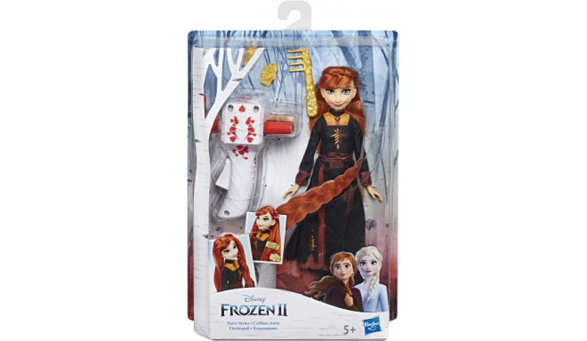 Hasbro doll Frozen 2 Sister Styles Anna