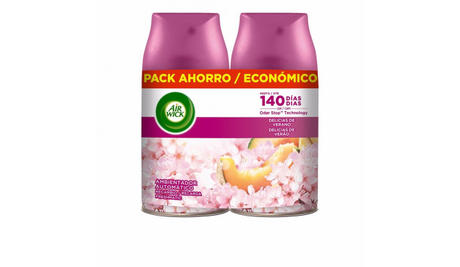 AIR-WICK FRESHMATIC ambientador recambio duplo #delicias 2 x 250 ml