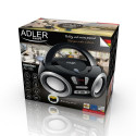 Adler AD 1181 CD player Portable CD player Black, Silver
