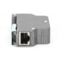 Digitus PoE surge protector (RJ45), DIN rail installation, indoor