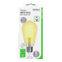 Deltaco SH-LFE27ST64 smart lighting Smart bulb 5.5 W Transparent Wi-Fi