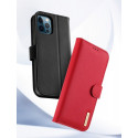 Dux Ducis Hivo Genuine Leather Bookcase type case for iPhone 12 Pro Max blue