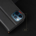 Dux Ducis kaitseümbris Hivo Genuine Leather iPhone 12 Pro Max, sinine