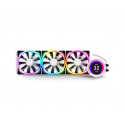 WATER COOLING NZXT KRAKEN Z73 RGB WHITE 360MM ILLUMINATED FANS AND PUMP