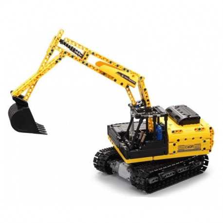 CaDa C51057W Радиоуправляемый 2.4 ГГц Гусеничный экскаватор / Cкладной / Желтый