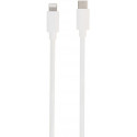 Vivanco cable Lightning - USB-C 15cm, white (62757)