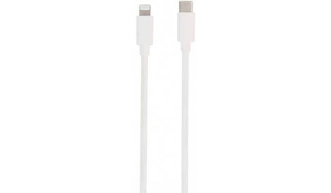 Vivanco kaabel Lightning - USB-C 50cm, valge (62758)