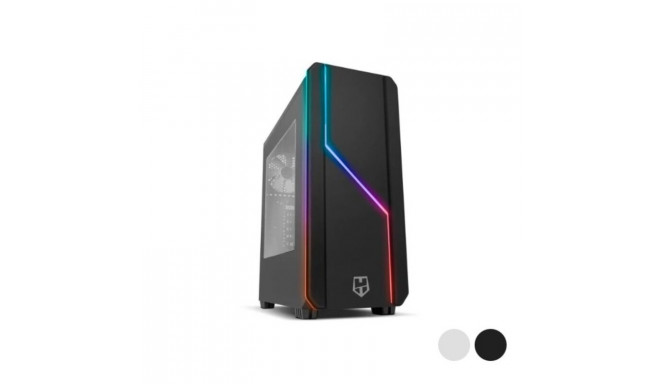 Micro ATX/ATX Midtower Case NOX NX Hummer MC Pro RGB LED (White)