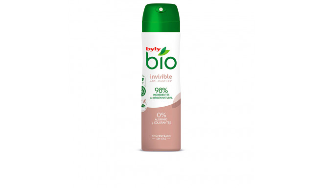 BYLY BIO NATURAL 0% INVISIBLE deo spray 75 ml
