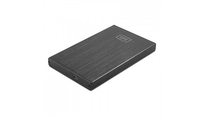 External Box 1LIFE 1IFEHDVAULT 2,5" Black (USB 2.0)