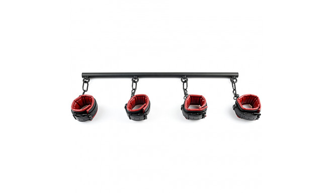 Spread the Love Bar Sportsheets Saffron Spreader Bar & Cuff Set Polyskin Adjustable Vegan