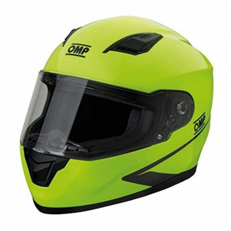 Kiiver OMP Circuit EVO Kollane (M)