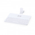 Bluetooth-клавиатура с беспроводным зарядным Qi 146129 Белый