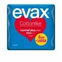 EVAX COTTONLIKE compresas normal alas plus 14 uds