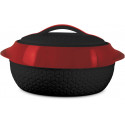 Milton casserole Matrix 3.5L, black/red
