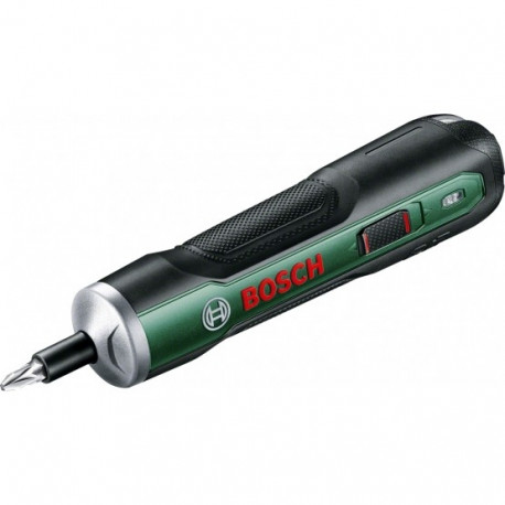 Akukruvikeeraja PushDrive, 3,6V, Push&Go mikro-USB-laadija + 32-osaline otsikute komplekt