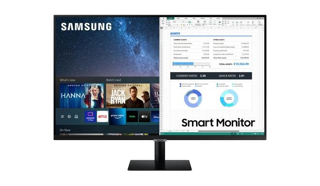Samsung S32AM700UU 81.3 cm (32") 3840 x 2160 pixels 4K Ultra HD LCD Black