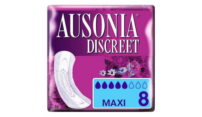 Sanitārais Ieliktnītis Urīna Nesaturēšanai DISCREET mAXI Ausonia Discreet (8 uds) 8 gb.