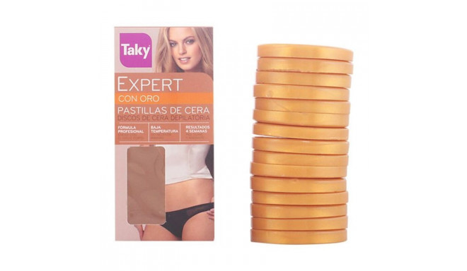 Hair Removal Wax Tablets Taky Expert Oro (300 g)