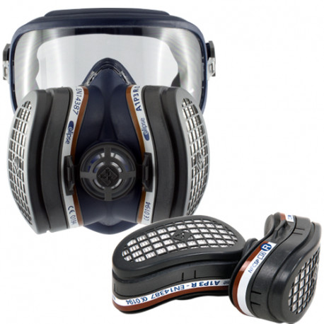 Poolmask Elipse Integra (3/4), A1P3 filtritega, suurus M/L