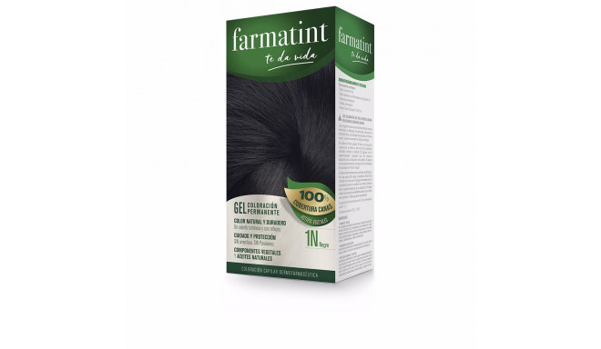 FARMATINT GEL coloración permanente #1n-negro 5 u