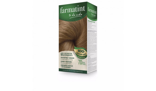 FARMATINT GEL coloración permanente #7d-rubio dorado 5 u