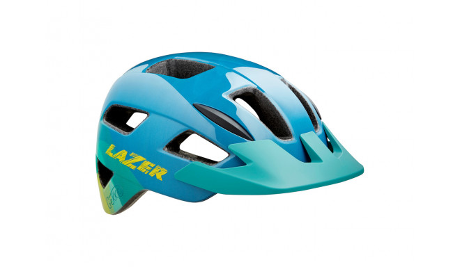 Laste jalgrattakiiver Lazer Gekko Blue Yellow 50-56cm